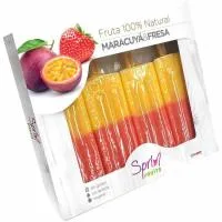 Helado Artesanal de Fresa-maracuyá Sprim Fruits, Caja 300 G