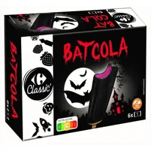 Helado Bat Cola Carrefour Classic sin Gluten 6 Ud.
