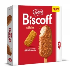 Helado Bombón Biscoff Lotus 3 Ud.