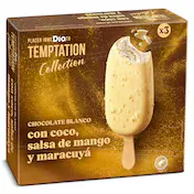 Helado Bombón Coco y Mango Dia Temptation 3 X 70 G