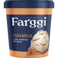 Helado Caramelo Sal Ibiza Farggi, Tarrina 450 Ml