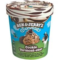 Helado Cookie Vermont-ster Ben&jerry's, Tarrina 291 G