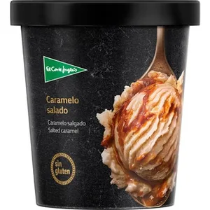 Helado de Caramelo Salado sin Gluten  el Corte Ingles 500 ML