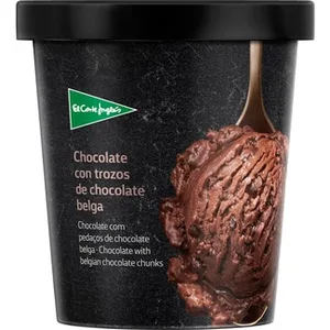 Helado de Chocolate con Trozos de Chocolate Belga el Corte Ingles