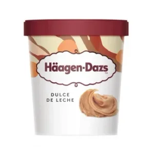Helado de Dulce de Leche Häagen Dazs sin Gluten 460 Ml.