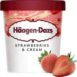 Helado de Fresa  Haagen-dazs 460 ML