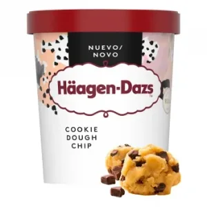 Helado de Galleta y Pepitas de Chocolate Häagen Dazs 460 Ml.
