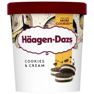 Helado de Galletas y Crema Häagen Dazs 460 Ml.
