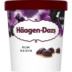 Helado de Pasas al Ron Haagen-dazs