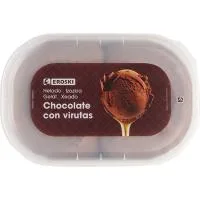 Helado de Chocolate Eroski, Tarrina 1 Litro