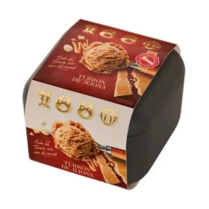 1880 Helado de Turrón de Jijona, Tarrina 320 G. 430 Ml.
