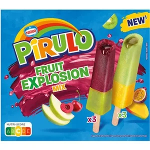 Helado Fruit Explosión Mix 6 Unidades Nestle Pirulo