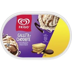 Helado Galleta y Chocolate Sabor Galleta Salsa de Chocolate y Trozos de Galleta Frigo