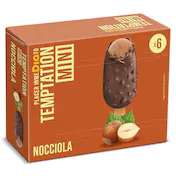 Helado Mini Bombón Nocciola Dia Temptation 6 X 38 G