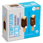 Helado Mini Bombón sin Azúcar Clásico y Almendrado Dia Temptation 6 X 36 G