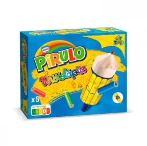 Helado Sabor a Vainilla con Relleno al Cacao Pirulo Mikolápiz sin Gluten 5 Ud.