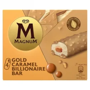 Helado Sabor Galleta con Caramelo Magnum 4 Ud.