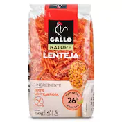 Hélices 100% de Lenteja Roja Gallo 250 G