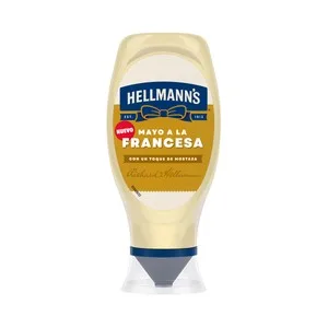 Hellmann's Salsa Mayonesa con Mostaza Formato Bote Bocabajo 430ml. 430 ML