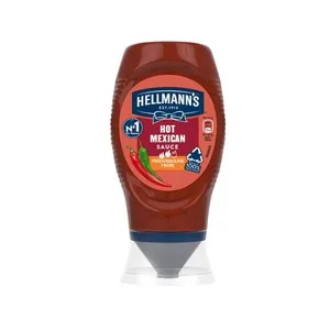 Hellmann"s Salsa Picante Ideal para Tacos y Burritos Hellmann´s HOT Mexican 250 Ml.