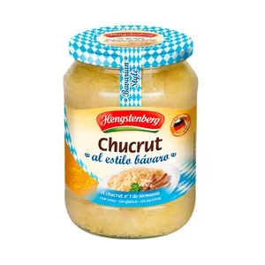 Hengstenberg Choucroute con Vino al Estilo Bávaro Frasco de 650gr 650 G