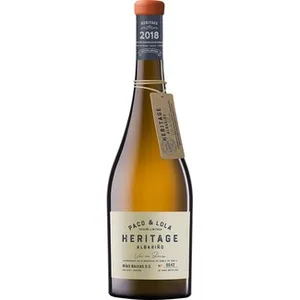 Heritage Vino Blanco Albariño DO Rías Baixas Paco & Lola