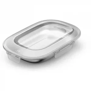 Hermético Plano de Acero Inoxidable 1,1l Carrefour