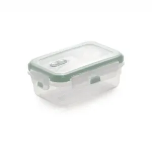 Hermético Rectangular de Plástico 680 Ml Carrefour Klipfresh