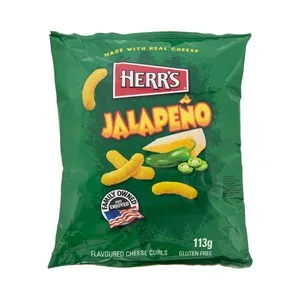 Herr"s Curl Gusanitos de Jalapeño Cheese 115 G. 113 G