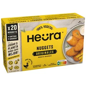 Heüra Nuggets Vegetales a Base de Proteína de Soja 20 Uds. 400 G