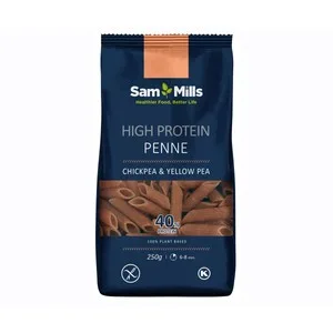 SAM Mills High Protein  Pasta sin Gluten y con Alto Nivel en Proteínas 40%, 250 G.