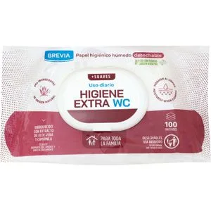 Higiénico Húmedo Extra Higiene 100 u