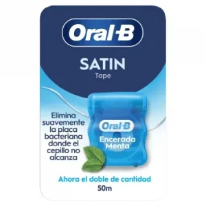 Hilo Dental Sabor Menta Satin Tape Oral-b 50 M.