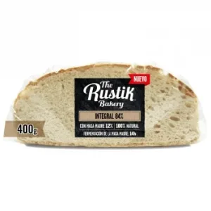 Hogaza Integral 84% The Rustik Bakery 400 G.