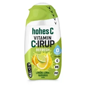 Hohes C Vitamin C-irup Active Bebida Isotónica Sabor Limón, Lima y Naranja Botella 65 Ml.