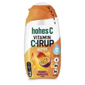 Hohes C Vitamin C-irup Active Bebida Isotónica Sabor Mango y Maracuyá Botella 65 Ml.