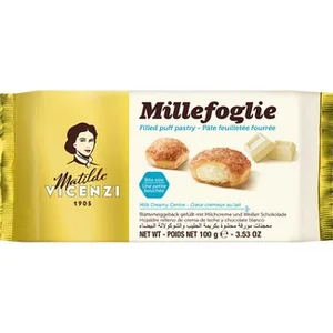 Hojaldres Rellenos con Crema de Leche Matilde Vicenzi
