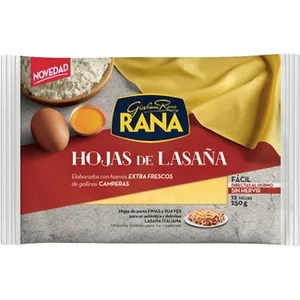 Hojas de Lasaña 12 Unidades Giovanni Rana