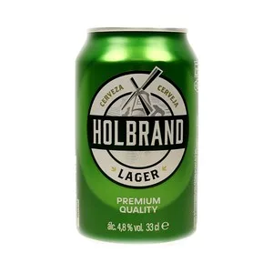 Holbrand Cerveza Clásica Lata 33 Cl. 330 ML