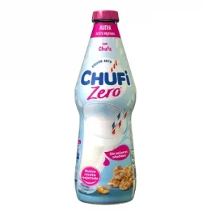 Horchata de Chufa sin Azúcar Añadido Chufi Zero sin Gluten y sin Lactosa Botella 1 L.
