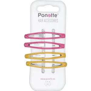 Horquillas para Pelo Tipo Clip con Relieve Rana Modelos Surtidos Variados, según Existencias Ponette