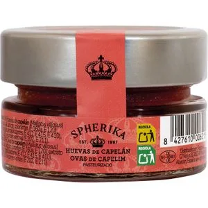 Huevas de Capelán Rojo 50 Gr