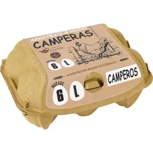 Huevo Campero L 1/2 Docena 0,5 Dc