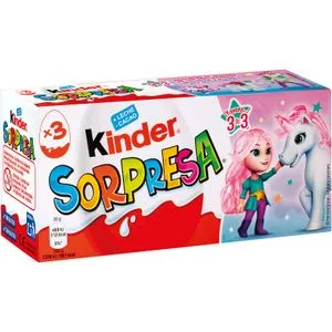 Huevo Chocolate con Sorpresa Pack 3 X 20 Gr