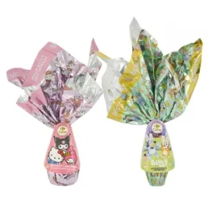 Huevo de Chocolate con Leche con Sorpresa Hello Kitty - Bluey Carrefour Extra sin Gluten 120 G.