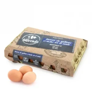 Huevos Frescos Carrefour el Mercado 24 Ud.