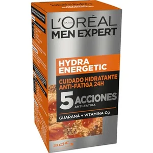 Hydra Energetic Crema Cuidado Hidratante Anti-fatiga 24h Vitamina C + Magnesio L'oreal MEN Expert