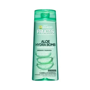 Fructis Hydrabomb de Garnier Champú Fortificante con Aloe Vera y Glicerina Vegetal, para Cabellos Normales 360 Ml. 380 ML