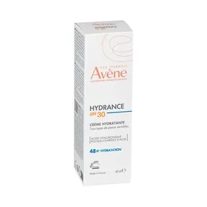 Thermale Avéne Hydrance Emulsión Hidratante Ligera, con FPS 30, para Pieles Normales a Mixtas 40 Ml.