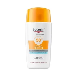 Eucerin Hydro Protect Protector Solar de Textura Ultraligera con FPS 50+ (muy Alta) 50 Ml.